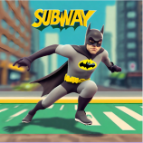 Subway Batman Runner img