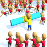 Push the Crazy Crowd : Stickman Clash 3D img